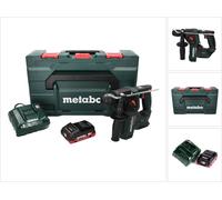Metabo BH 18 LTX BL 16 Perceuse à percussion sans fil 18 V 1,3 J SDS-plus Brushless + 1x Batterie 4,0 Ah + Chargeur + Coffret MetaBOX
