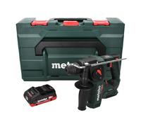 Metabo BH 18 LTX BL 16 Perceuse à percussion sans fil 18 V 1,3 J SDS-plus Brushless + 1x Batterie 4,0 Ah + Coffret MetaBOX - sans chargeur