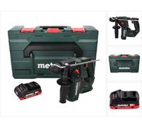 Metabo BH 18 LTX BL 16 Perceuse à percussion sans fil 18 V 1,3 J SDS-plus Brushless + 1x Batterie 4,0 Ah + Coffret MetaBOX - sans chargeur