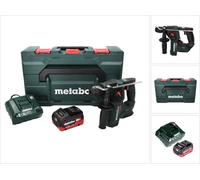 Metabo BH 18 LTX BL 16 Perceuse à percussion sans fil 18 V 1,3 J SDS-plus Brushless + 1x Batterie 5,5 Ah + Chargeur + Coffret MetaBOX