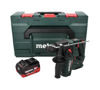 Metabo BH 18 LTX BL 16 Perceuse à percussion sans fil 18 V 1,3 J SDS-plus Brushless + 1x Batterie 5,5 Ah + Coffret MetaBOX - sans chargeur