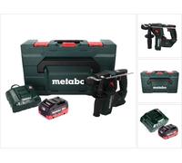 Metabo BH 18 LTX BL 16 Perceuse à percussion sans fil 18 V 1,3 J SDS-plus Brushless + 1x Batterie 8,0 Ah + Chargeur + Coffret MetaBOX