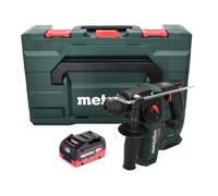 Metabo BH 18 LTX BL 16 Perceuse à percussion sans fil 18 V 1,3 J SDS-plus Brushless + 1x Batterie 8,0 Ah + Coffret MetaBOX - sans chargeur