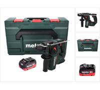 Metabo BH 18 LTX BL 16 Perceuse à percussion sans fil 18 V 1,3 J SDS-plus Brushless + 1x Batterie 8,0 Ah + Coffret MetaBOX - sans chargeur