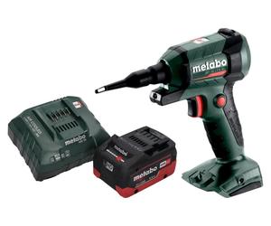 Metabo BP 18 LTX BL Soufflette sans fil 18 V Brushless + 1x batterie LiHD 5,5 Ah + chargeur