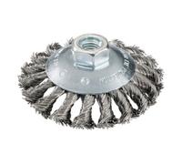 Metabo Brosse boisseau 100x0,5x10 mm/ M 14, fil métallique torsadé, modèle coudé, épaisseur de fil 0,50 mm metabo Quantité:1