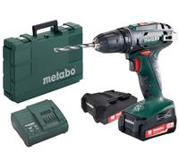 METABO BS 14.4 Perceuse-Visseuse Sans Fil 14,4 V - 2 X 1,5 Ah Batteries Li-Ion