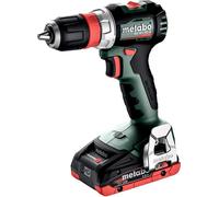 Metabo BS 18 L BL Q 613156800 Perceuse-visseuse sans fil 18 V 4 Ah Li-Ion incl. 2ème batterie, sans balais, coffret inclus, chargeur inclus