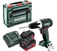 Metabo BS 18 LT Perceuse-visseuse sans fil 18 V 60 Nm + 2x batterie LiHD 5,5 Ah + chargeur + metaBOX