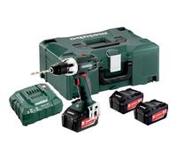 Metabo Perceuse-visseuse BS 18 LT 18 V - 3x4 Ah, 3 batteries, chargeur, mallette