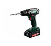 Metabo BS 18 Perceuse-visseuse sans fil 2 vitesses sans huile 10 mm 48 N·m 2 piles 18 V