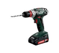 Metabo Perceuse-visseuse sans fil BS 18 Quick 18 V – 2x 2,0 Ah Li‑HD Li‑Power, chargeur
