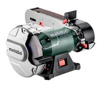 Metabo BS 200 Plus Ponceuse à bande | Ponceuse combinée avec aspiration pour dérouiller, aiguiseur de couteaux, avec disque abrasif, ruban et accessoires