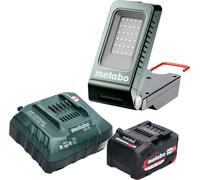 Metabo BSA 18-1000 Projecteur de chantier sans fil 18 V 1000 lm + 1x batterie 4,0 Ah + chargeur