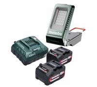 Metabo BSA 18-1000 Projecteur de chantier sans fil 18 V 1000 lm + 2x batterie 4,0 Ah + chargeur