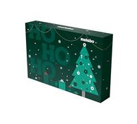 metabo Calendrier de l'Avent 2025 - Calendrier à outils avec 24 surprises : embouts ouille, porte-embout et poignée - Accessoires professionnels pour bricoleurs - Idée cadeau de Noël
