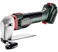 Metabo Cisaille à tôle sans fil 601615840 SCV 18 LTX BL 1.6 Metaloc sans batterie, sans chargeur, + mallette