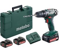 Metabo Coffret perceuse-visseuse sans fil 14,4 V, 2 batteries et 1 chargeur