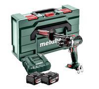 Metabo Coffret visseuse perceuse à percussion SB 18 LTX avec batteries et chargeur