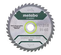Metabo CordlessCutClassic 216x30 40WZ 5° / B Quantité:1