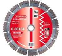 METABO disque à tronçonner diamanté, 150 x 2,15 x 22,23 mm, "professional", "CP", béton (628132000)