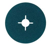 Metabo Disque fibre 125 mm P 80, corindon de zirconium, acier, acier inoxydable metabo Quantité:25