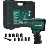 Metabo Druckluft Schlagschrauber DSSW360 Set inkl 10-teiligem Steckschlüsselset
