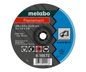 Metabo Flexiamant 230 x 6,0 x 22,23 acier, meule d'ébarbage, modèle coudé metabo Quantité:10