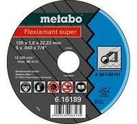 Metabo Flexiarapid Super Roue de tronçonnage 125 x 1,0 x 22,23 TF 41 616189000