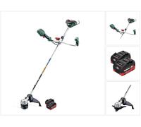 Metabo FSB 36-18 LTX BL 40 Débroussailleuse sans fil 36 V (2x 18 V) poignée à deux mains sans balai + 2x Batteries 8,0 Ah - sans chargeur