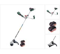 Metabo FSB 36-18 LTX BL 40 Débroussailleuse sans fil 36V (2x 18 V) à deux poignées Brushless + 2x Batteries 5,5 Ah - sans chargeur