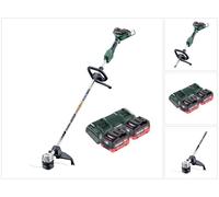 Metabo FSD 36-18 LTX BL 40 Débroussailleuse sans fil 36 V ( 2x 18 V ) Poignée ronde Brushless + 2x batterie 5,5 Ah + double chargeur