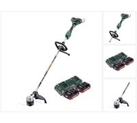 Metabo FSD 36-18 LTX BL 40 Débroussailleuse sans fil 36 V ( 2x 18 V ) Poignée ronde Brushless + 2x batterie 4,0 Ah + double chargeur