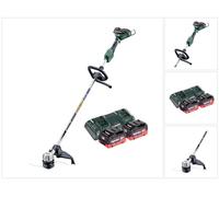 Metabo FSD 36-18 LTX BL 40 Débroussailleuse sans fil 36 V ( 2x 18 V ) Poignée ronde Brushless + 2x batterie 8,0 Ah + double chargeur