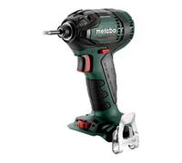 metabo Visseuse à percussion sans fil SSD 18 LTX 200 BL (sans batterie, 18 V, taille de vis max. M16, couple max. 200 Nm, niveaux de couple 12) 602396890 Couleur
