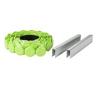 Metabo HPT 31105SHPT Lot de 2000 agrafes à capuchon galvanisé 18 Ga Couronne 1,2 cm x 18 Ga EG agrafes et capuchon en plastique
