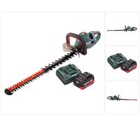 Metabo HS 18 LTX BL 65 Taille-haie sans fil 18 V 60 cm brushless + 1x Batterie 5,5 Ah + Chargeur