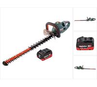 Metabo HS 18 LTX BL 65 Taille-haie sans fil 60 cm 18V Brushless + 1x Batterie 10,0 Ah - sans chargeur