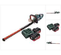 Metabo HS 18 LTX BL 75 Cisaille à haies sans fil 18 V 75 cm Brushless + 2x batterie 10,0 Ah + chargeur