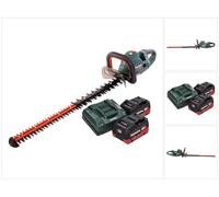 Metabo HS 18 LTX BL 75 Taille-haies sans fil 18 V 75 cm Brushless + 2x batterie 5,5 Ah + chargeur