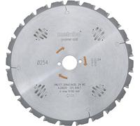 Metabo HW/CT 254X30 24 WZ 628220000 Lame de scie circulaire au carbure 254 x 30 x 1.8 mm Nombre de dents: 24 1 pc(s)