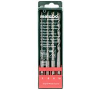 Metabo Jeu de 4 forets SDS-plus SP 625580000 – spiralés pour métal, longueur 160 mm