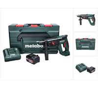 Metabo KH 18 LTX 24 Marteau combiné sans fil 18 V 2,1 J SDS plus + 1x batterie 4,0 Ah + chargeur + metaBOX