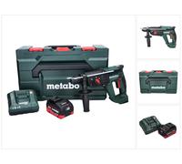 Metabo KH 18 LTX 24 Marteau combiné sans fil 18 V 2,1 J SDS plus + 1x batterie 5,5 Ah + chargeur + metaBOX