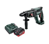 Metabo KH 18 LTX 24 Marteau combiné sans fil 18 V 2,1 J SDS Plus + 1x batterie LiHD 5,5 Ah + chargeur