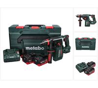Metabo KH 18 LTX BL 24 Q Marteau perforateur burineur sans fil 18 V 2,2 J + 2x Batterie 10,0 Ah + Ladegert + metaBOX