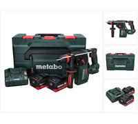 Metabo KH 18 LTX BL 24 Q Marteau perforateur burineur sans fil 18 V 2,2 J + 2x Batterie 8,0 Ah + Ladegert + metaBOX
