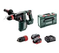 Metabo Marteau perforateur sans-fil KH 18 LTX BL 28 Q 18V 3J SDS+ Brushless 2x5,5Ah metaBOX