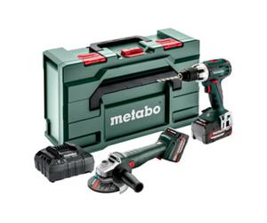 Metabo Kit d'accumulateurs Metabo Combo Set 2.4.1 18 VBS 18 LT + W18 L 9-125 Quick ; metaBOX 165 L Quantité:1