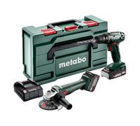 Metabo BS 14.4 Perceuse-visseuse sans fil (2x14.4 V/2.0 Ah) coffret 602206540